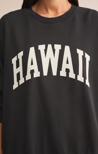 ZSUPPLY Hawaii Sunday Sweatshirt - Black Sand - The Salty BabeSweatshirt