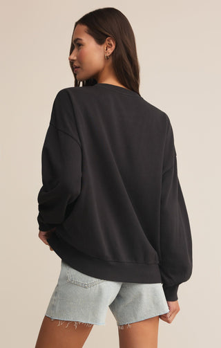 ZSUPPLY Hawaii Sunday Sweatshirt - Black Sand - The Salty BabeSweatshirt
