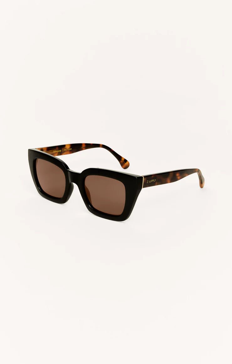 ZSUPPLY Hideaway Polarized Sunglasses - Black Tort/Brown - The Salty BabeSunglasses