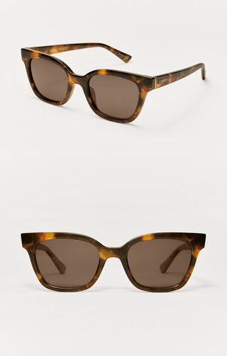 ZSUPPLY High Tide Polarized Sunglasses - Brown Tortoise/Brown - The Salty BabeSunglasses