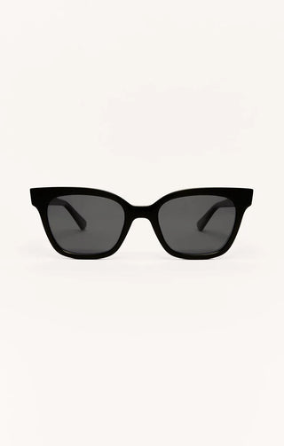 ZSUPPLY High Tide Polarized Sunglasses - Polished Black - Grey - The Salty BabeSunglasses