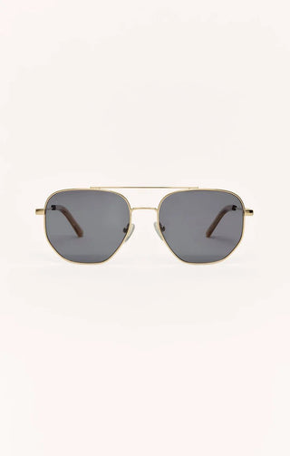 ZSUPPLY Highway Polarized Sunglasses - Gold/Grey - The Salty BabeSunglasses