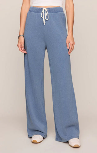 ZSUPPLY Hunter Knit Denim Pant - Santorini Indigo - The Salty BabePants