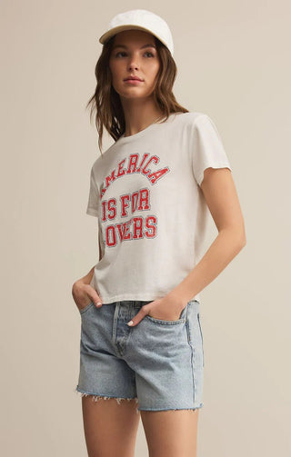 ZSUPPLY Lovers Tourist Tee - Sea Salt - The Salty BabeTee Shirts