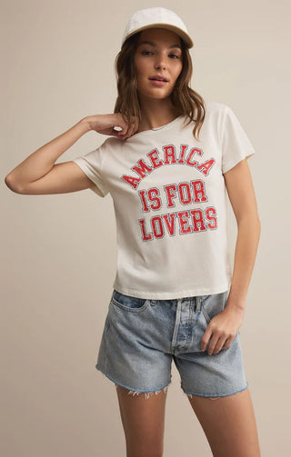 ZSUPPLY Lovers Tourist Tee - Sea Salt - The Salty BabeTee Shirts