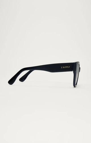 ZSUPPLY Lunch Date Polarized Sunglasses - Polished Black/Grey - The Salty BabeSunglasses