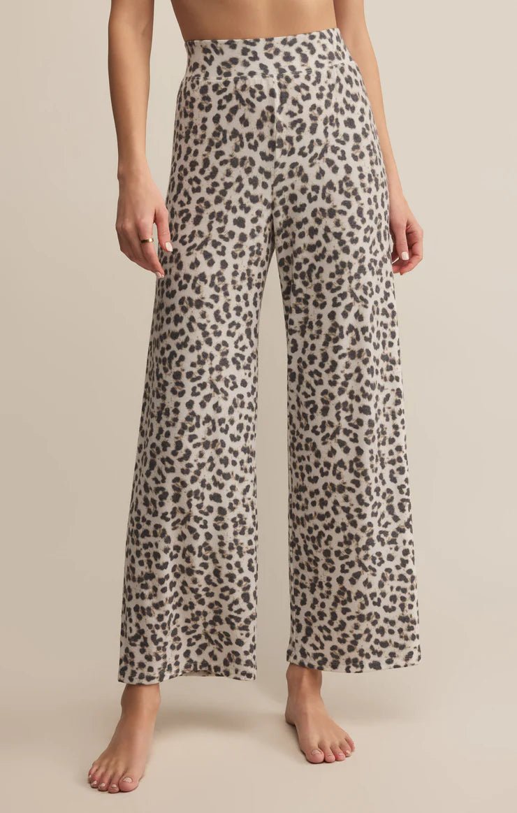 ZSUPPLY Luxe Leopard Pant - Champagne - The Salty BabePants