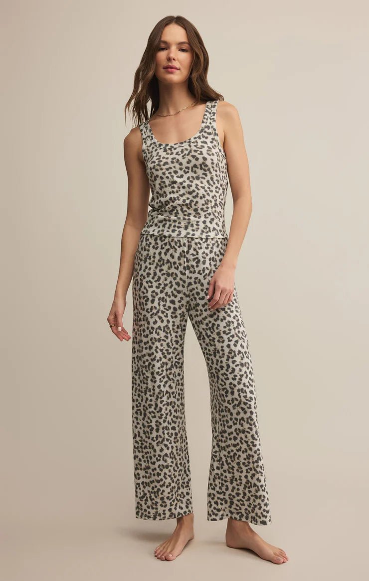 ZSUPPLY Luxe Leopard Pant - Champagne - The Salty BabePants