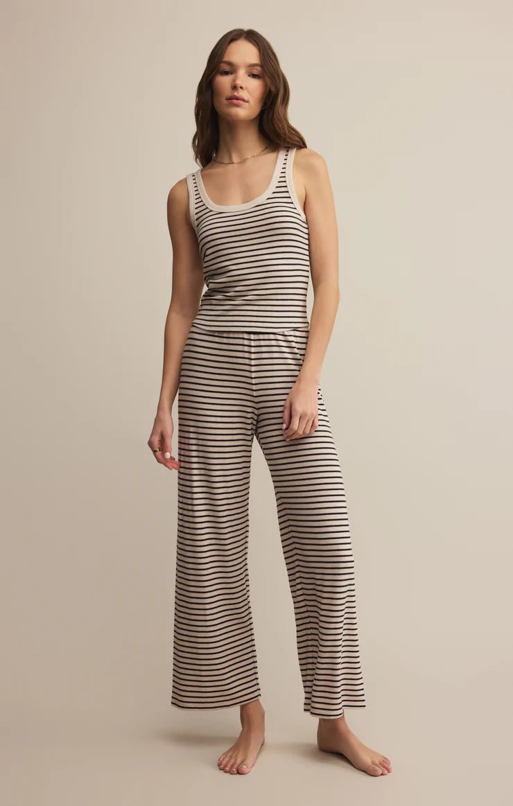 ZSUPPLY Luxe Stripe Pant - Crystal - The Salty BabePants