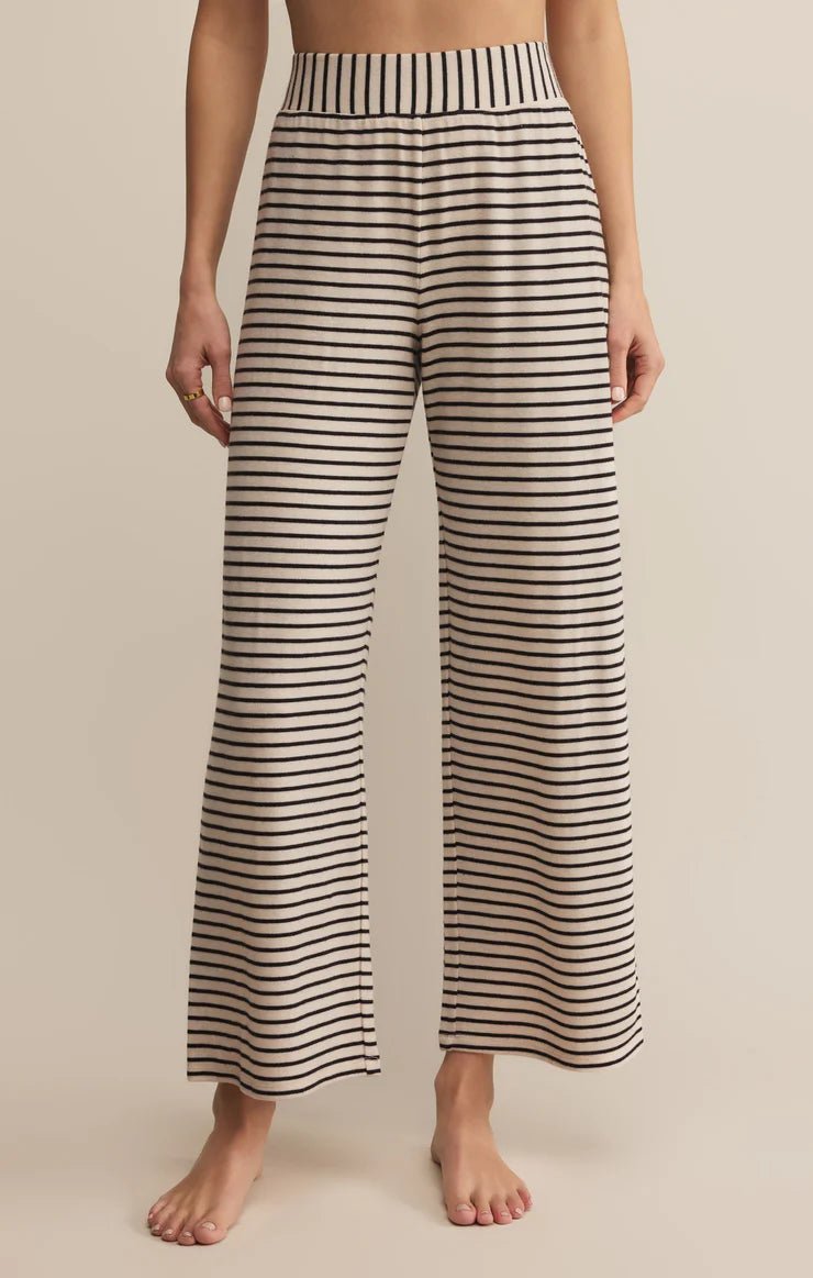 ZSUPPLY Luxe Stripe Pant - Crystal - The Salty BabePants