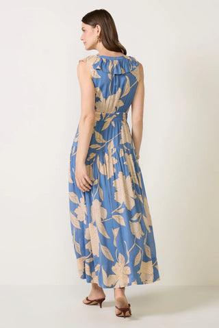 ZSUPPLY Malene Blooming Floral Maxi Dress - Lake Blue - The Salty BabeDresses