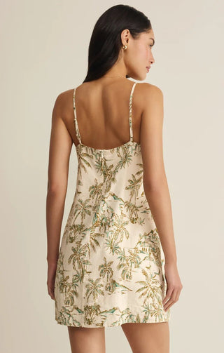 ZSUPPLY Maude Tiki Tide Mini Dress - Island Coconut - The Salty BabeDresses