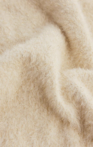 ZSUPPLY Merry Gold Sweater - Warm White - The Salty BabeSweaters