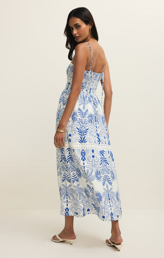 ZSUPPLY Nadine Palm Maxi Dress - Nautical - The Salty BabeDresses