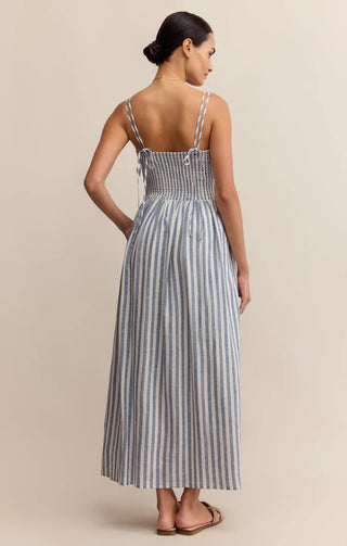ZSUPPLY Nadine Striped Midi Dress - Boathouse - The Salty BabeDresses