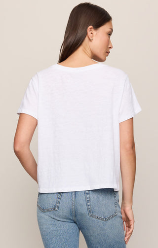 ZSUPPLY Nomad V-Neck Tee - White - The Salty BabeTee Shirts