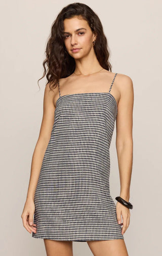 ZSUPPLY Rita Gingham Mini Dress - Eclipse - The Salty BabeDresses