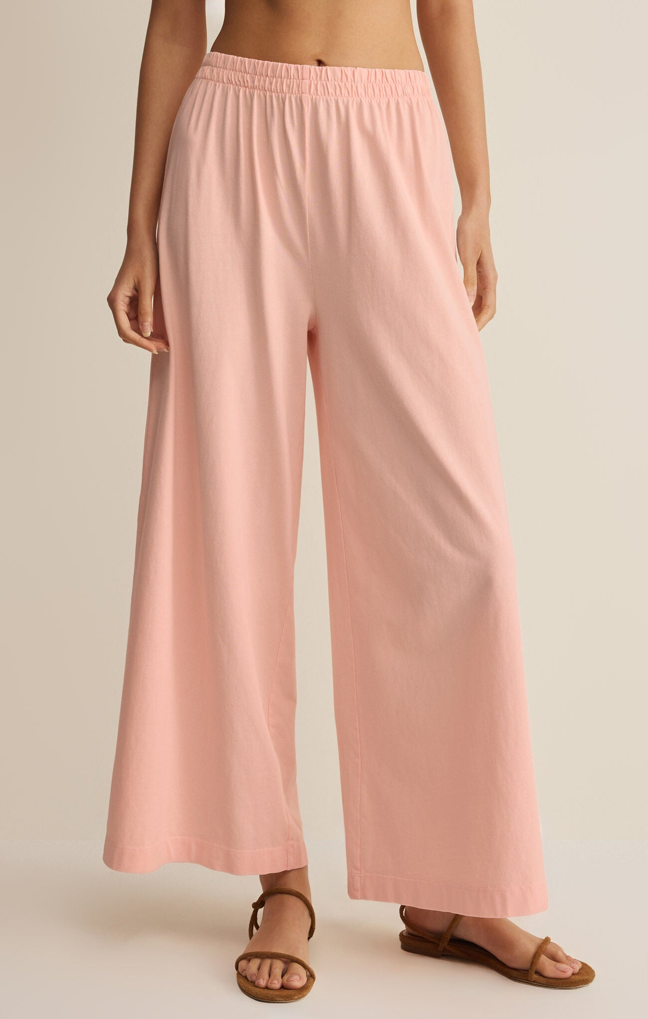 ZSUPPLY Scout Jersey Crop Flare Pant - Bellini - The Salty BabePants