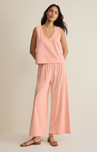 ZSUPPLY Scout Jersey Crop Flare Pant - Bellini - The Salty BabePants