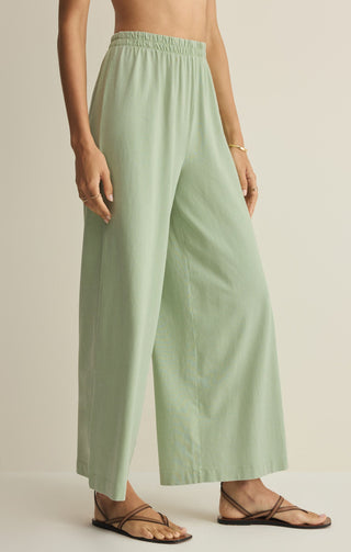 ZSUPPLY Scout Jersey Crop Flare Pant - Crystal Green - The Salty BabePants