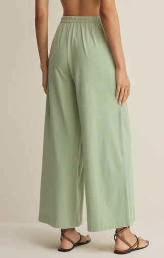 ZSUPPLY Scout Jersey Crop Flare Pant - Crystal Green - The Salty BabePants