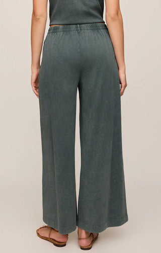 ZSUPPLY Scout Jersey Crop Flare Pant - Emerald Cove - The Salty BabePants