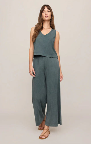 ZSUPPLY Scout Jersey Crop Flare Pant - Emerald Cove - The Salty BabePants