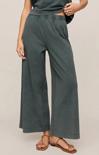 ZSUPPLY Scout Jersey Crop Flare Pant - Emerald Cove - The Salty BabePants