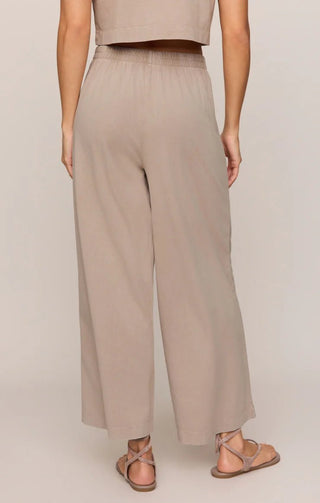 ZSUPPLY Scout Jersey Crop Flare Pant - Stone Gray - The Salty BabePants