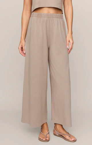ZSUPPLY Scout Jersey Crop Flare Pant - Stone Gray - The Salty BabePants