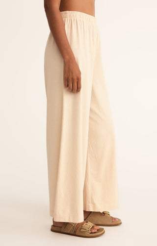 ZSUPPLY Scout Jersey Flare Pant - Panna Cotta - The Salty BabePants