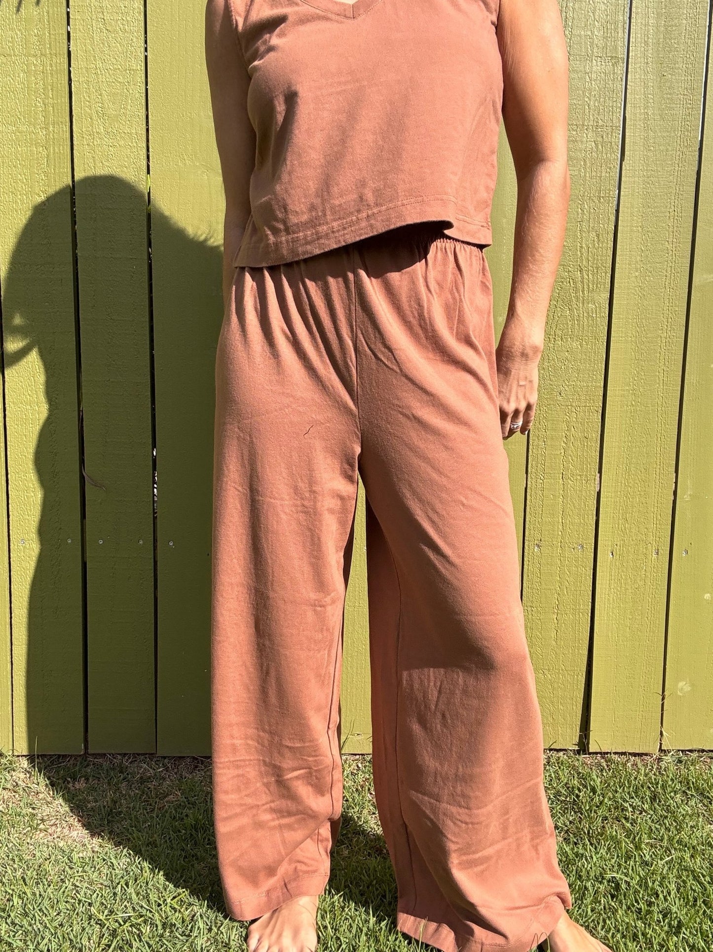 ZSUPPLY Scout Jersey Flare Pant - Teakwood - The Salty BabePants