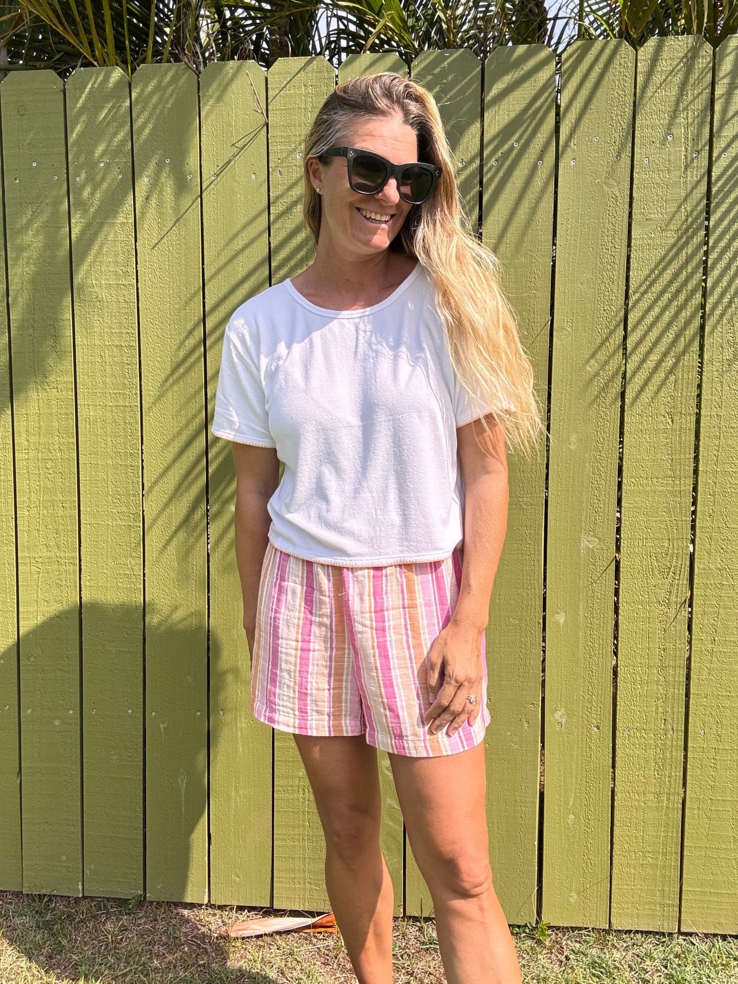 ZSUPPLY Seas The Day Stitch Top - White - The Salty BabeTop