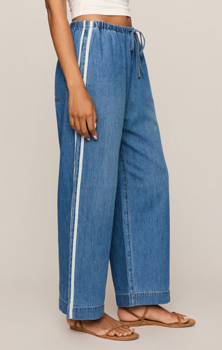 ZSUPPLY Sidelines Denim Track Pant - Dreamstate - The Salty BabePants