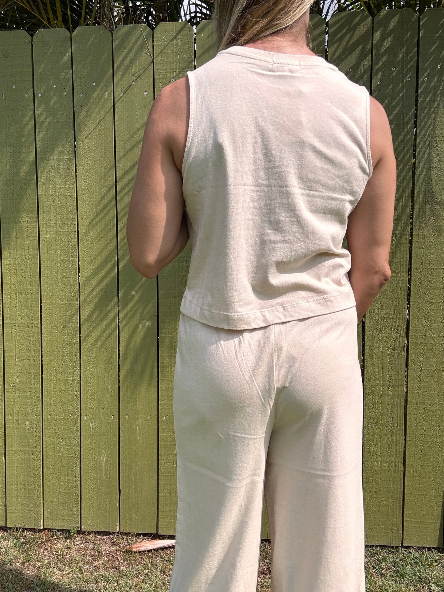 ZSUPPLY Sloane Jersey Muscle Tank - Panna Cotta - The Salty BabeTank Tops