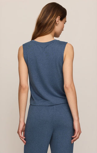 ZSUPPLY Sloane Soft Knit Tank - True Navy - The Salty BabeTank Tops