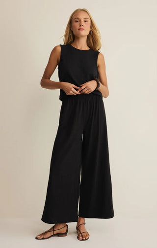 ZSUPPLY Sloane Textured Top - Black - The Salty BabeTop