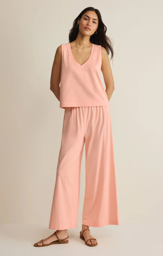 ZSUPPLY Sloane V - Neck Tank Top - Bellini - The Salty BabeTank Tops