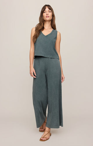 ZSUPPLY Sloane V-Neck Top - Emerald Cove - The Salty BabeTop