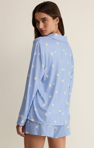 ZSUPPLY Snuggle PJ Top - Ice Blue - The Salty BabeLong Sleeve Tops