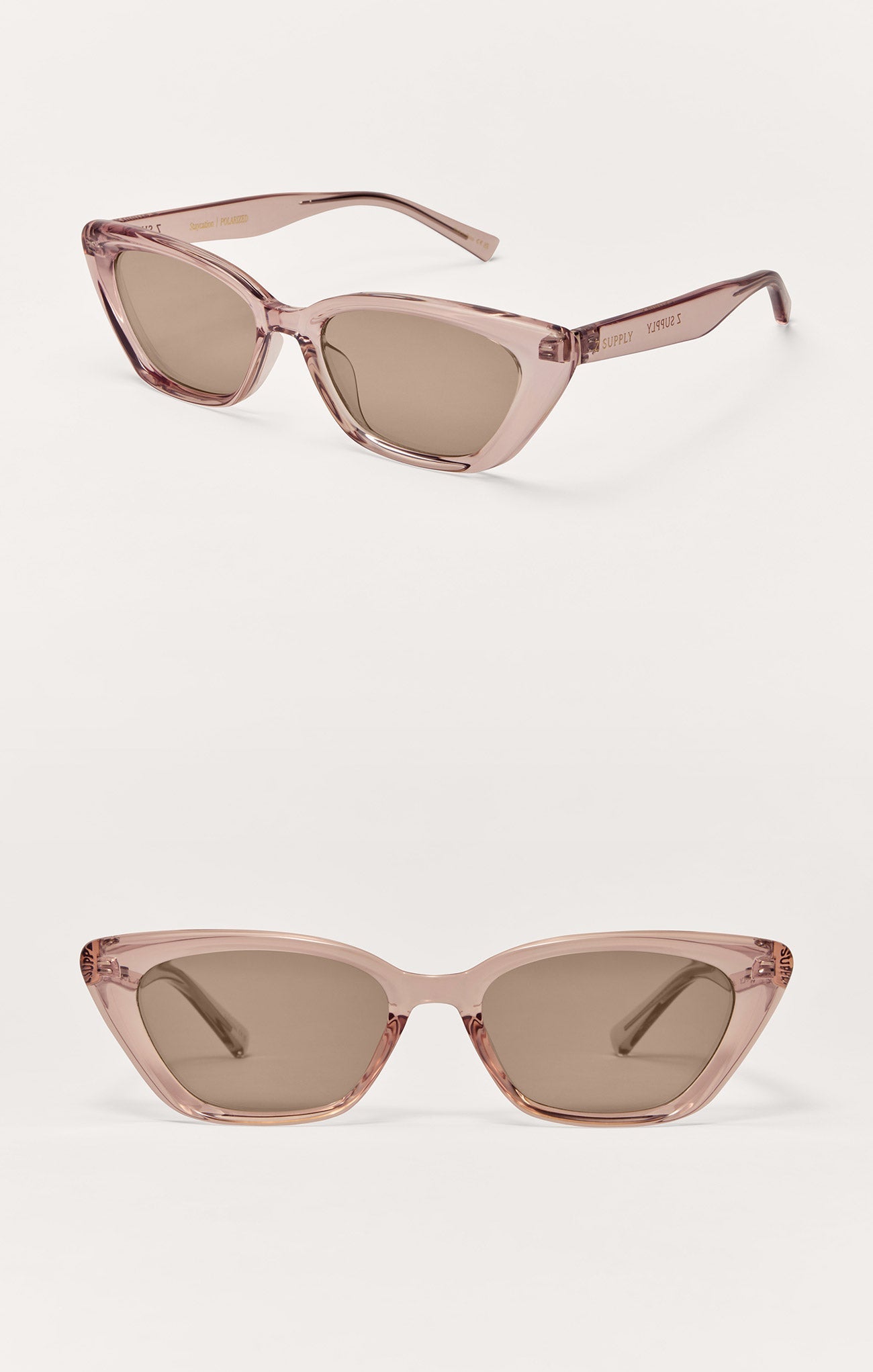ZSUPPLY Staycation Polarized Sunglasses - Dusk/Light Brown - The Salty BabeSunglasses