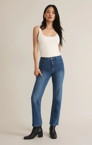 ZSUPPLY Val Denim Straight Leg Jeans - Vintage Indigo - The Salty BabeDenim Pants