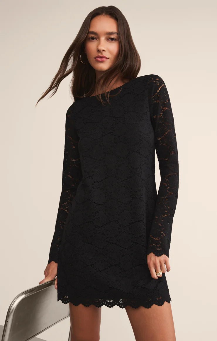 ZSUPPLY Victoria Lace Dress - Black - The Salty BabeDresses