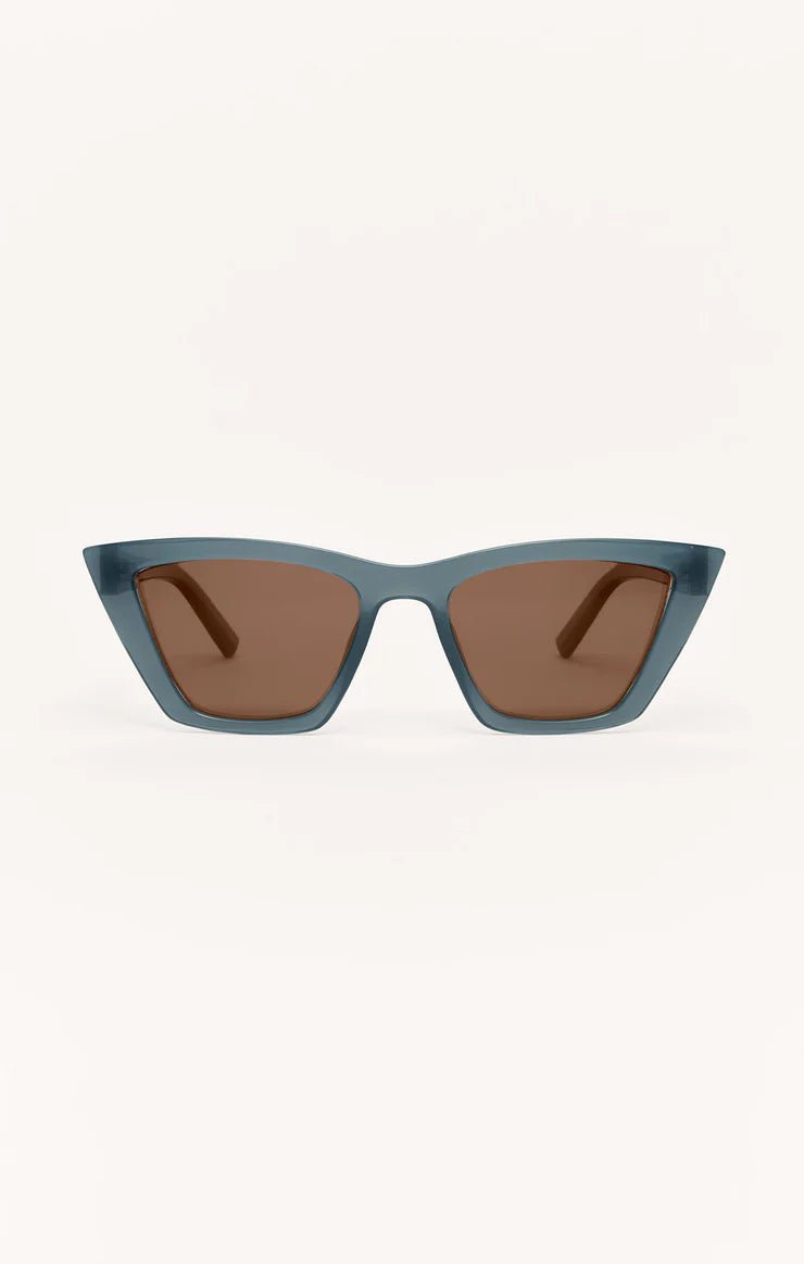 ZSUPPLY Villa Polarized Sunglasses - Dark Indigo/Brown - The Salty BabeSunglasses