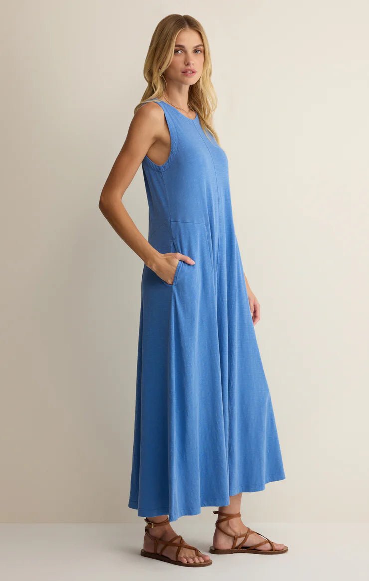 ZSUPPLY Waters Edge Midi Dress - Marina - The Salty BabeDresses
