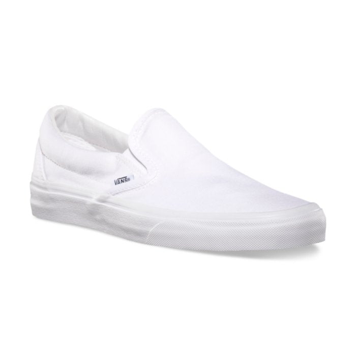 VANS Classic Slip-On Sneaker-White/White