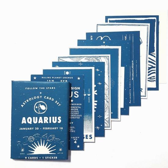 Astrology Zodiac Card Pack - The Salty BabeGift