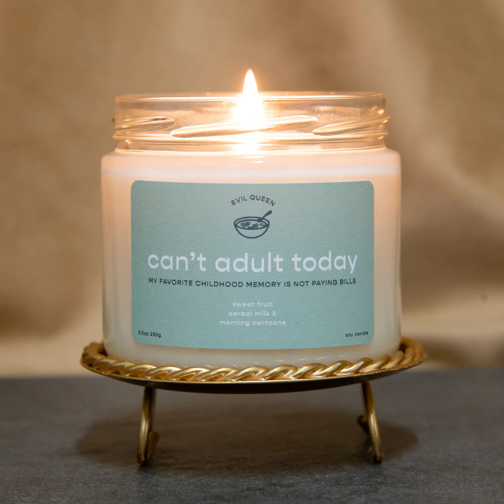 EVIL QUEEN Can't Adult Today candle