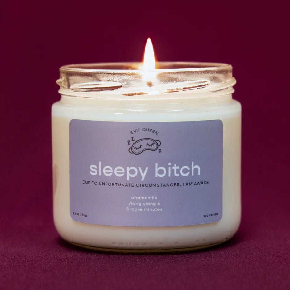 EVIL QUEEN Sleepy Bitch Candle - The Salty BabeCandle