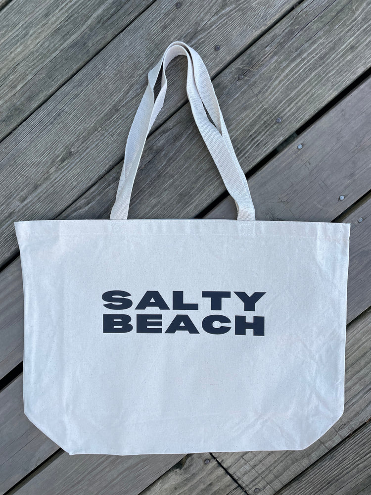Salty Beach Tote Bag